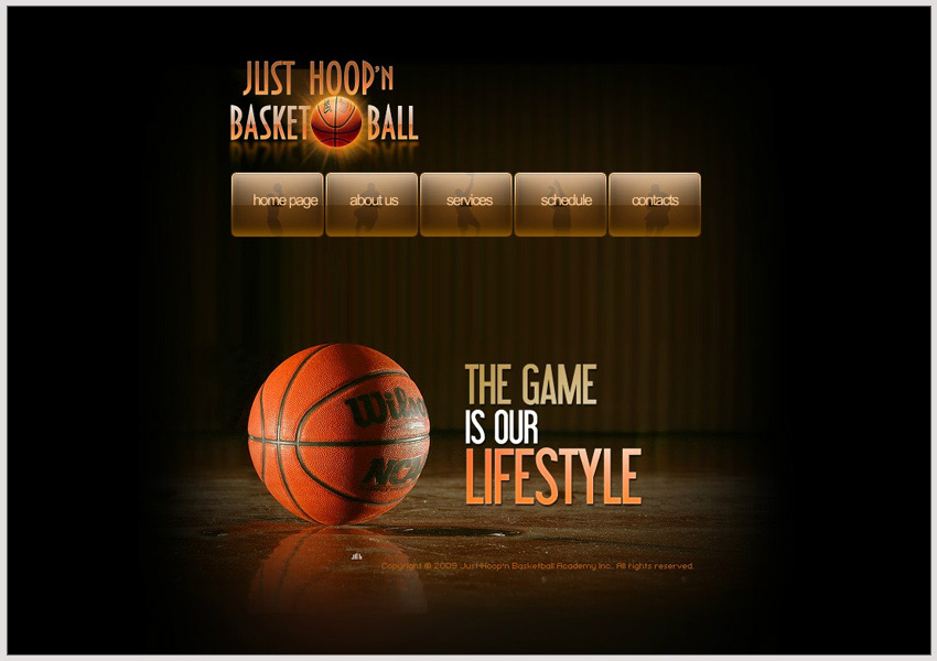 Just Hoop'n Basketbal